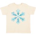 thumbnail image 3 of Inktastic Icy Blue Winter Snowflake Boys or Girls Toddler T-Shirt, 3 of 5