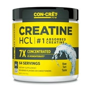 Con-Cret Patented Creatine HCl, Raw Unflavored, 1.7 oz (48 g)