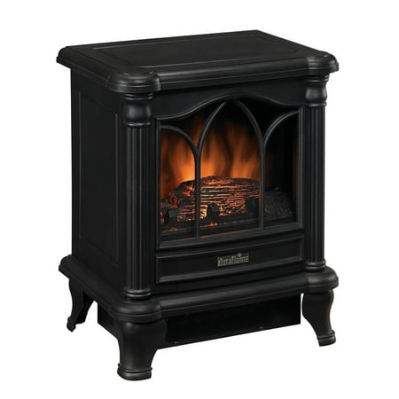 Duraflame Carleton Electric Stove with Heater, Black