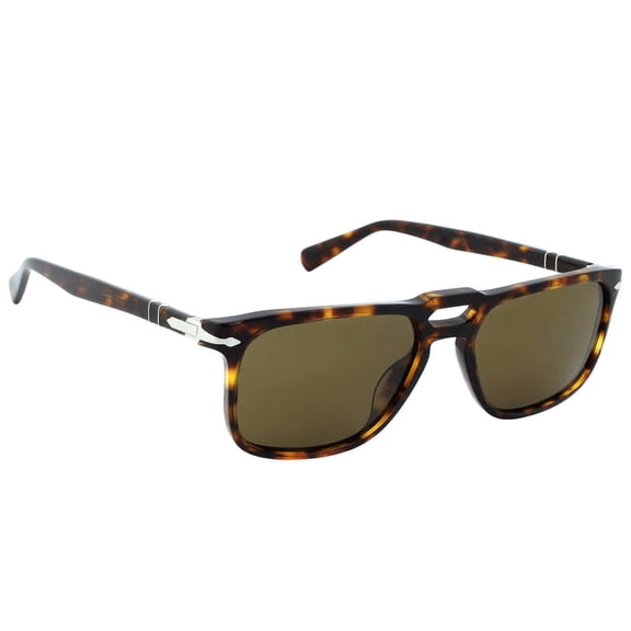 Persol Brown Polar Square Men's Sunglasses PO3273S 24/57 55