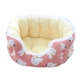 thumbnail image 3 of Cama para Perros y Gatos Camas para Perros, Lavables, pospuestas, Suaves y autocalentables para Dormir en Interiores, Nido para Gatos y Mascotas para , Rosa Grande, 3 of 8