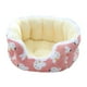 thumbnail image 3 of Cama para perros y gatos Salvador Sofá para gatos de interior lavable autocalentable Rosa Grande, 3 of 10