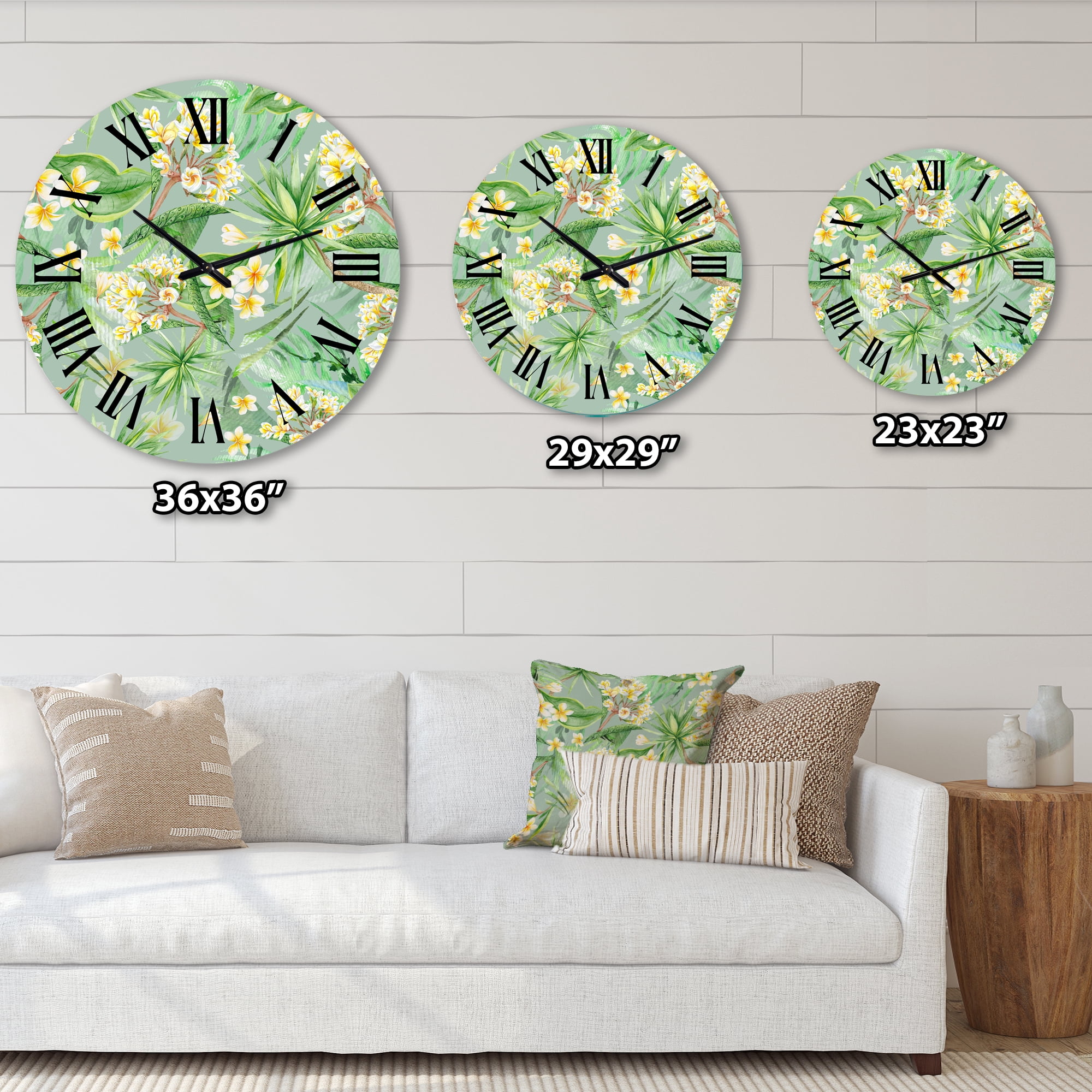 Designart 1 in Quartz Modern/Contemporary Wall Clock