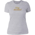 thumbnail image 2 of Feliz Navidad Ladies Boyfriend Tee Shirt, 2 of 10