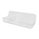 thumbnail image 2 of Estante de ducha, cesta de ducha acrílica extraíble, sin necesidad de perforar, cesta de almacenamiento para baño, organizador de baño para 24x9x8cm, 2 of 8
