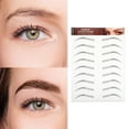 thumbnail image 4 of Unique Bargains Simulation Eyebrow Tattoo for Women 1 Pc Raised,Black, 4 of 5