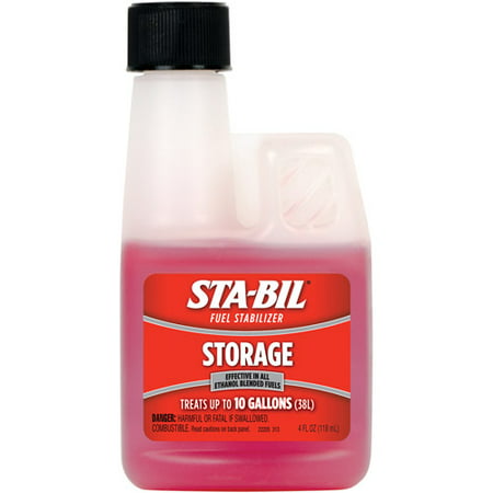 STA-BIL (22205) Storage Fuel Stabilizer, 4 fl oz (Best Fuel Stabilizer For Ethanol Gas)