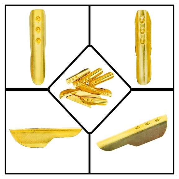 PARACORD PLANET Long T-Bar in Gold - 23mm Dimensions - Packs of 5, 10, 25, 50, and 100