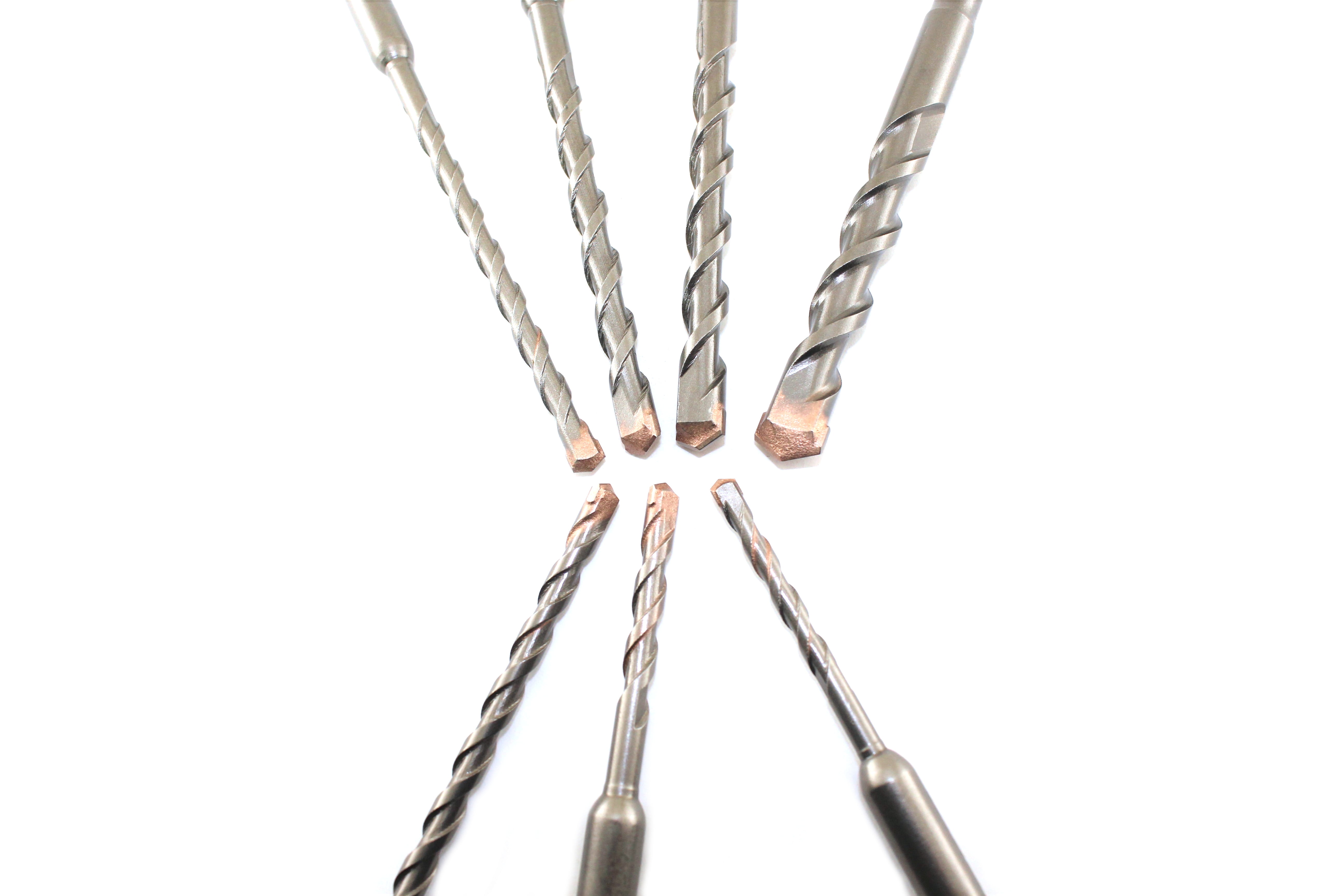 TEMO 7 pc Sds-Plus Rotary Hammer Drill Bit Set