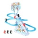 thumbnail image 4 of Juego de pista de carreras de pingüinos con música Juego de toboganes de pingüino pequeño Juguete para subir escaleras de pingüino Escaleras de juguet , 9 pinguino, 4 of 8