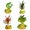 B, variant on Reptiles Corner Plant Leaves Terrarium Fish Tanks Landscaped Hideouts Decoration for Bearded Dragon Lizards