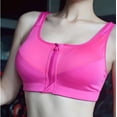 thumbnail image 4 of Ropa interior con cremallera frontal para mujeres populares transfronterizas sin anillo de acero fitness, 4 of 5