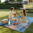 Blue Marble Texture Outdoor Rug, Abstract Gradient Water Ripple Non ...