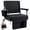 Black, variant on Sekey Heated Stadium Seats with Back Support,2pcs Portable Bleacher Chairs with Cup Holder and Shoulder Strap