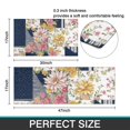 thumbnail image 7 of Pioneer Flower Floral Print Pattern Kitchen Rugs Sets Of 2,Anti Fatigue Kitchen Mat Rugs Non Slip Washable,Decorative Kitchen Floor Mats for Kitchen,Sink,Laundry,17"x30"+17"x47", 7 of 7