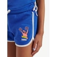 thumbnail image 3 of Spongebob X Justice Americana Collab Girls Dolphin Short, Sizes XS - XLP, 3 of 7