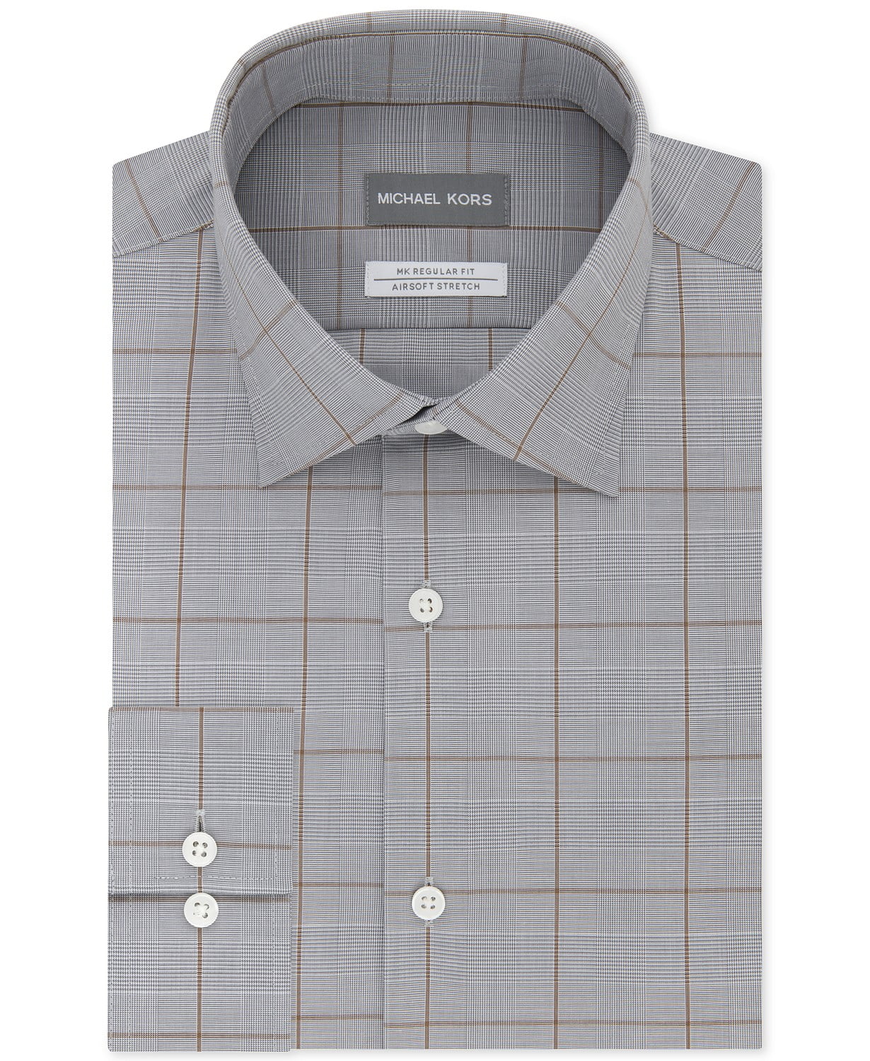 michael kors mens white dress shirt