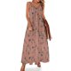 thumbnail image 1 of Vestido sin mangas de aves del desierto de Sonora, vestido sensual y sexy para mujer, vestido de verano diario, 1 of 7