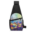 thumbnail image 4 of Xecao's Spring Flower Seasonal Print Sling Bag: A Versatile Chest, Shoulder, and Crossbody Backpack for Casual Days Out, Perfect for Both Men and Women, 4 of 6