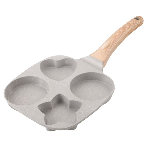 Stone Non Stick Pan for Cooking Utensils - Versatile Deepened Flat Bottom Pan for Eggs Burgers Induction Compatible Thickened Base Easy Release Durable Skillet for Everyday Kitchen