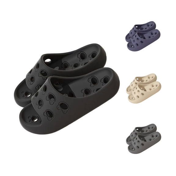 Bixock Slippers for Women,Sandals for Women,Women's Shoes Hollow Out Drainage Sandals Style Deodorant for Home Bathroom Indoor Casual Wear Sandals