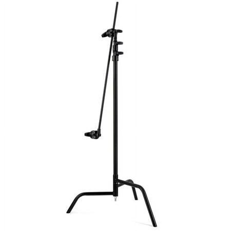 UPC: 0192223048287 | 40  Century C Stand with 10.5  Spring Loaded Base  Grip Head and Arm Kit  22lbs Maximum Load Capacity  Black