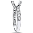 thumbnail image 2 of Pompeii 1/2ct Diamond Semi Mount Ring 14K White Gold (G/H,I1), 2 of 4