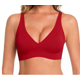 thumbnail image 1 of Sujetador push-up sin costuras Zeriluna, sujetador invisible sin aros,Rojo oscuro talla 2XL, 1 of 8