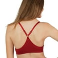 thumbnail image 3 of Coobie Scoopneck Full Coverage Yoga Bra 9147,Beaujolais,One Size, 3 of 8