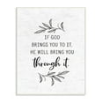 thumbnail image 2 of The Stupell Home Decor Collection He Will Bring You Through It Subtle Birch Typography Wall Plaque Art, 10 x 0.5 x 15, 2 of 4