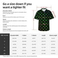 thumbnail image 5 of Sikiie Poker Shapes Print Men's Hawaiian Shirt, Summer Beach Button Pocket Short Sleeve T-Shirt,Medium, 5 of 7