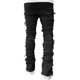 thumbnail image 4 of Pantalones largos para hombre, cintura elástica, informales, deportivos, multibolsillos, pantalones para hombre, 4 of 7