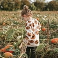 thumbnail image 3 of ZINTAOZT Toddler Kids Boy Girl Halloween Outfit Pumpkin Print Sweatshirt Long Sleeve Pullover Top Fall Clothes 0-6T, 3 of 8