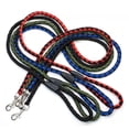 thumbnail image 4 of 1 Set Multi-sizes Hand Holding Dog Leads Pet Collar for Walking Dog Soft Pet Supplies Dog Harnesses Dog Rope Dog Chain ORANGE&BLACK S, 4 of 8