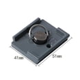 thumbnail image 2 of Quick Release Plate 1/4" Screw Fit For Bogen 3157n Manfrotto 200pl-14 323 Rc2 3030 (pack Of 2), 2 of 5