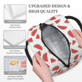 thumbnail image 6 of Naloa Hand Drawn Watermelon Print Lunch Bag for Women Men,Insulated Lunch Box for Adult,Reusable Lunch Tote Bag for Work, Picnic or Travel, 6 of 9