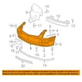 thumbnail image 3 of CAPA For 05-07 STS Base Front Bumper Cover Primed w/Tow Hook GM1000756 12335935, 3 of 3