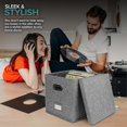 thumbnail image 3 of Album Record Storage Box | Vinyl Album Box | Portable Record Box | Record, 3 of 5