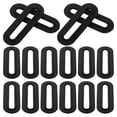 thumbnail image 1 of 20PCS Coin Slot Plastic Oval Buckle Coin Bank Slot Replacement Slotted Bracket DIY Coin Insertion for Vending Equipment and Crafts, 1 of 5