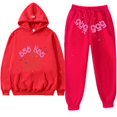 thumbnail image 1 of Leggings con estampado de letras a la moda para mujer, pantalones, sudadera, suéter de lana, traje deportivo informal para mujer, 1 of 5