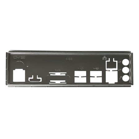 1 x I/O Shield Back Plate-Silver