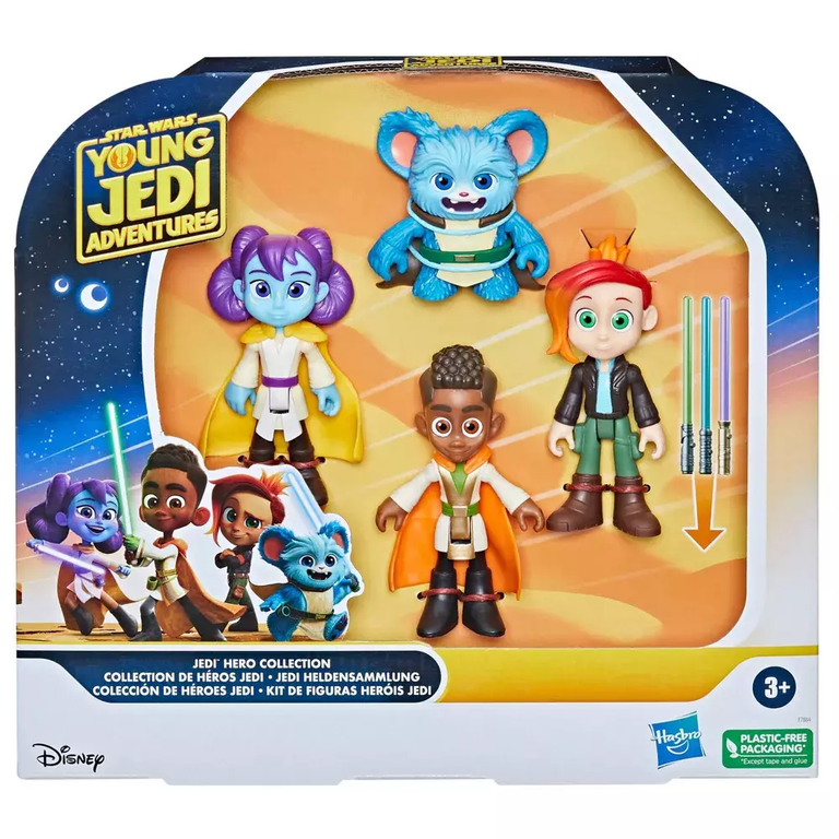 Star Wars Collectible kids Jedi Action Figure Sets, 4
