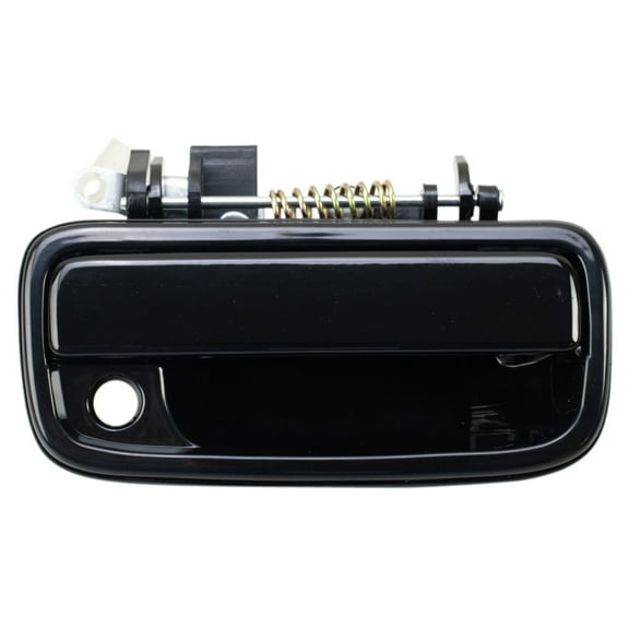 TRQ Metal Exterior Door Handle Black RH Passenger Side for 95-04 Toyota Tacoma DHA37774