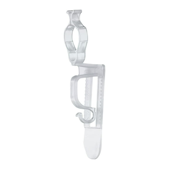 Christmas Light Hooks, Mini Gutter Hanging Clips, Outdoor String Light Holders, Translucent Frost Proof Holiday Decoration Hooks, 86mm Gutter Clip Fasteners