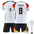 thumbnail image 2 of 2425Germany Home Jerseys Sports Team Uniform Set Football Training Suit Set Three-piece Sets "7" Child 24 #021G, 2 of 6