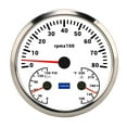 thumbnail image 2 of 110mm 3 in 1 Speedometer Boat Oil Pressure Gauge Tachometer Water Temperature with 7 Color Backlight for Cars, RVs, Boats, Trucks, 2 of 7