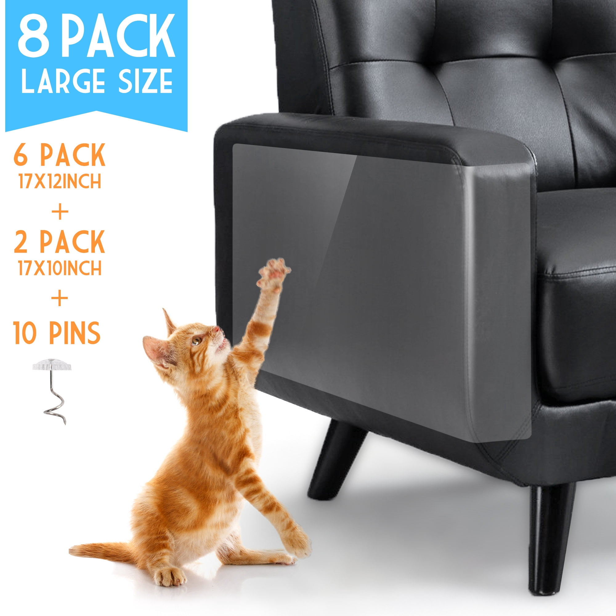leather couch cat scratch protector
