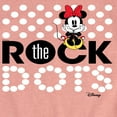 thumbnail image 3 of Disney - Mickey & Friends - Minnie Mouse - Rock the Dots - Toddler And Youth Girls Short Sleeve Graphic T-Shirt, 3 of 6