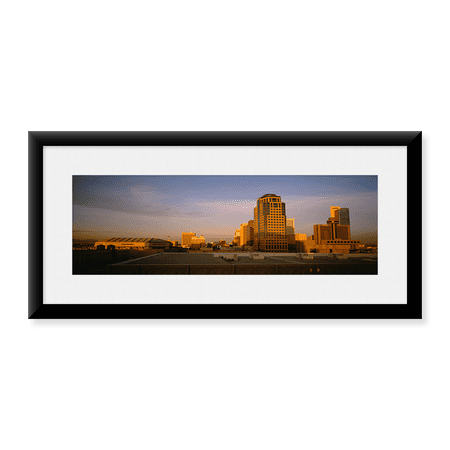 Framed Art Print, Phoenix from a Distance by Panoramic Images, 25-7/8" x 9-7/8"