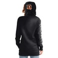thumbnail image 2 of Women's G-III 4Her by Carl Banks Black Cincinnati Bengals Extra Inning Pullover Hoodie, 2 of 2